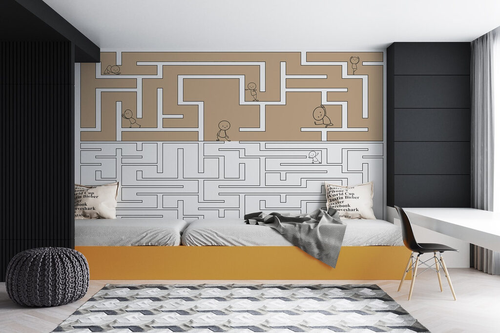 Labirintos com figuras — interior 2