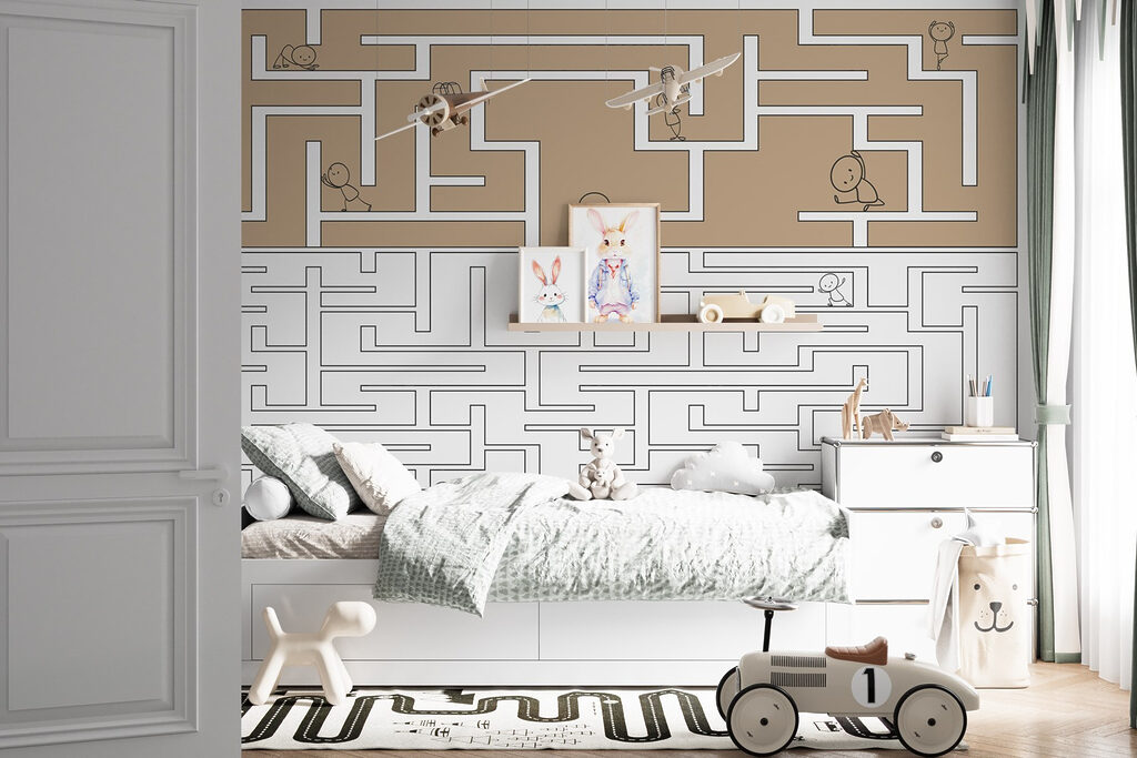 Labirintos com figuras — interior 3