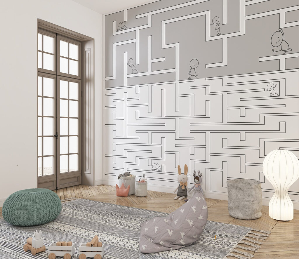 Labirintos com figuras — interior 2