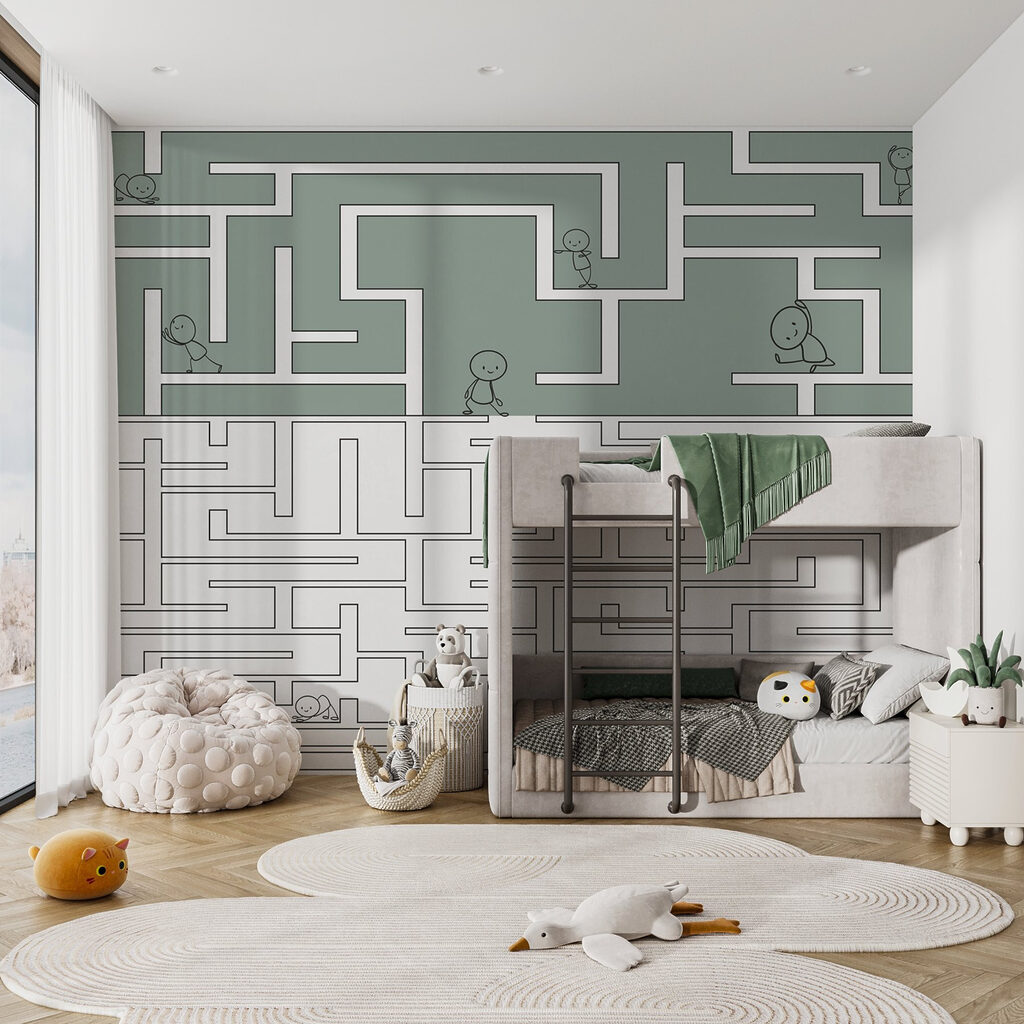 Labirintos com figuras — interior 3