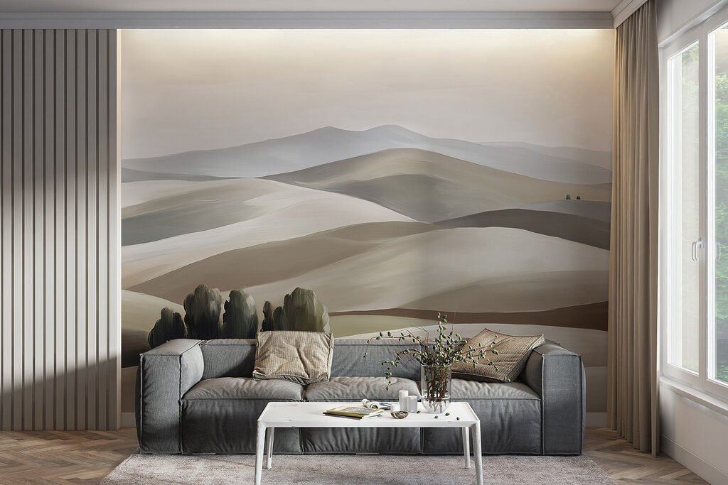 Colinas e árvores — interior 2
