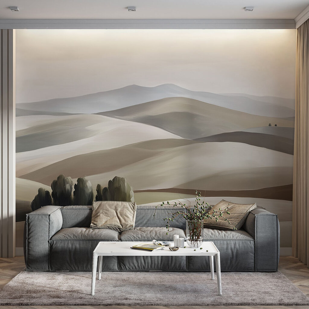 Colinas e árvores — interior 3
