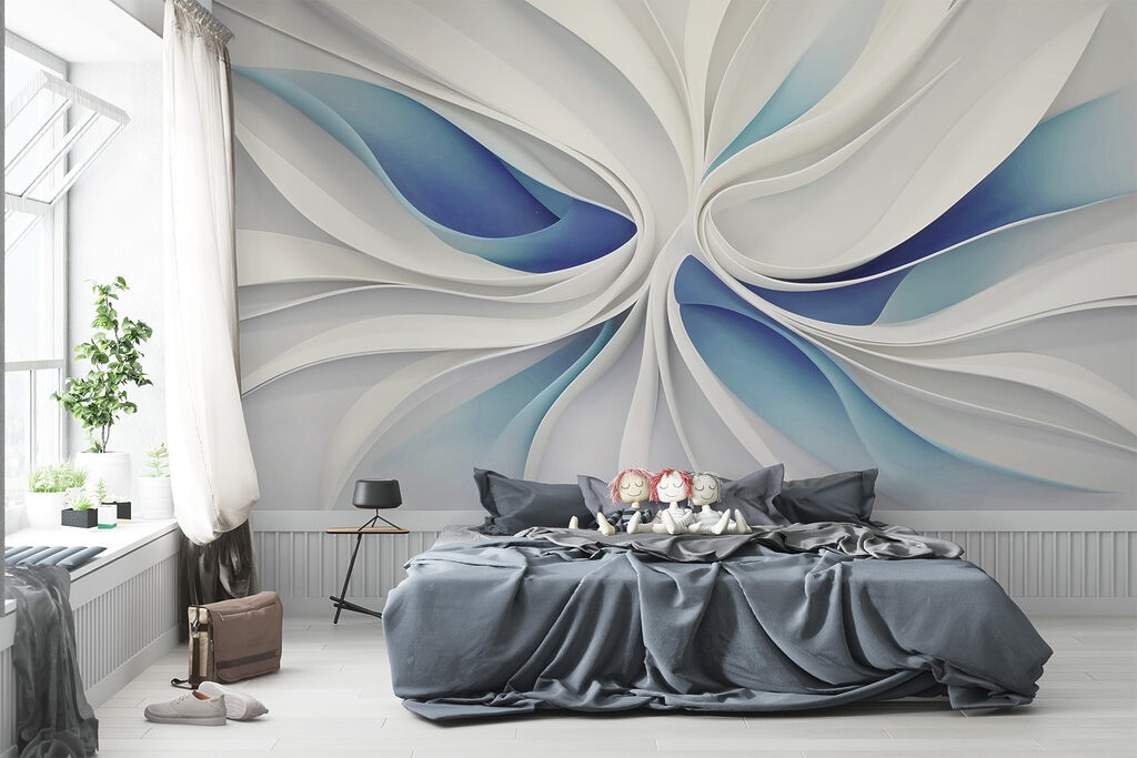 Faixas brancas num ponto — interior 1