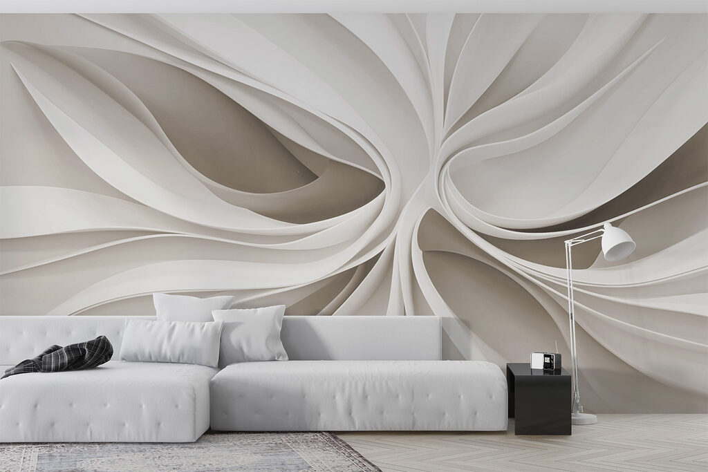 Faixas brancas num ponto — interior 3