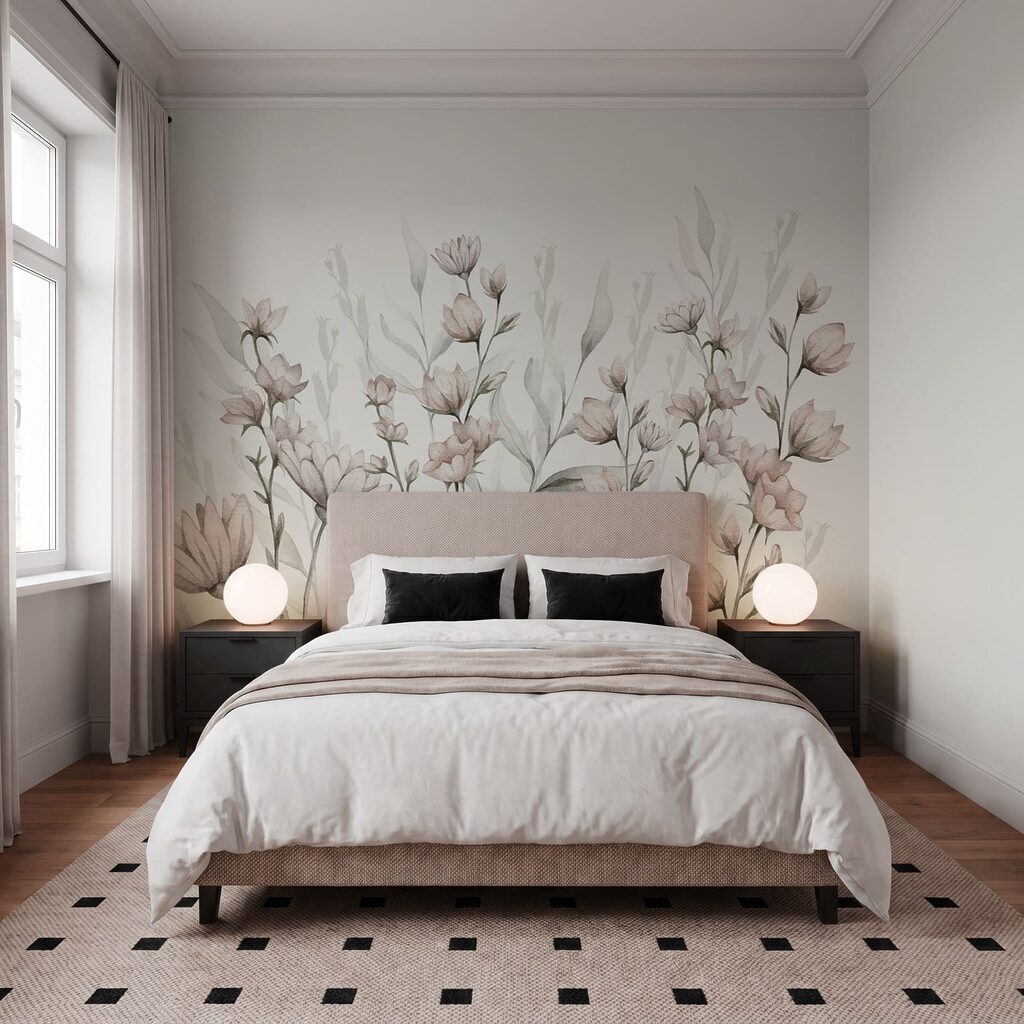 Flores cor-de-rosa delicadas — interior 2