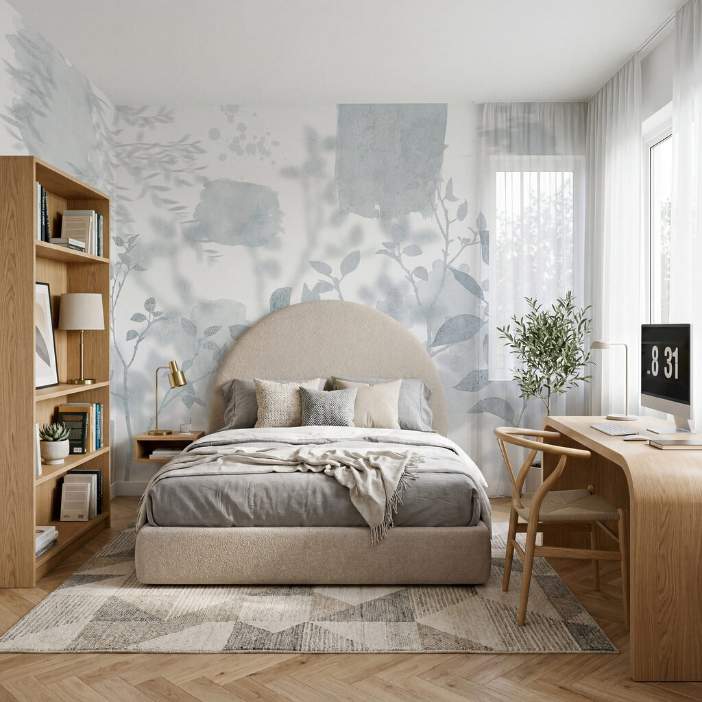 Ramos claros sobre sombras — interior 2