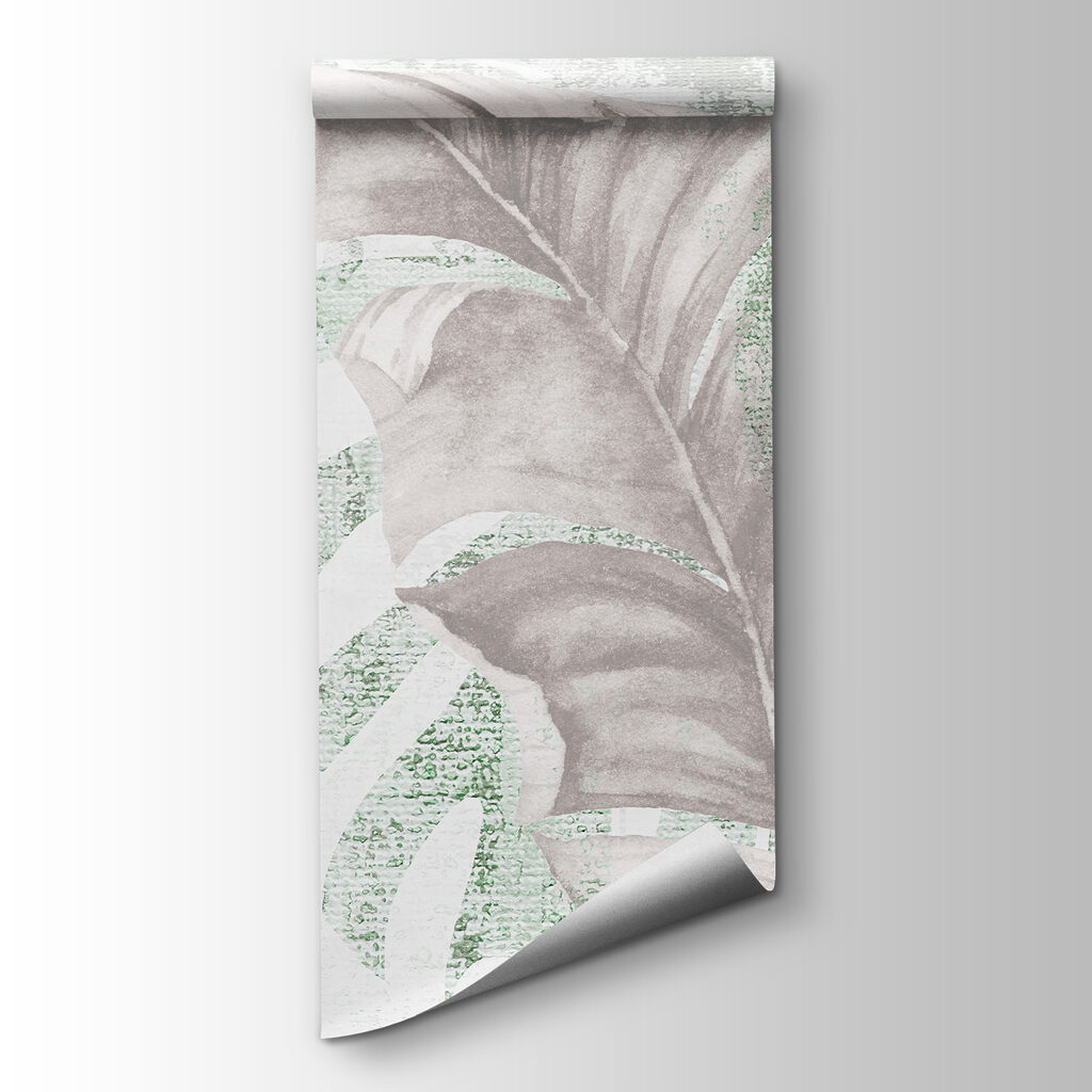 Folhas tropicais desgastadas — vista do produto