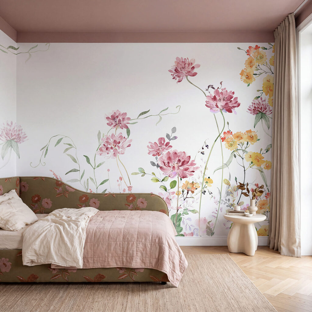 Flores na orla inferior — interior 2