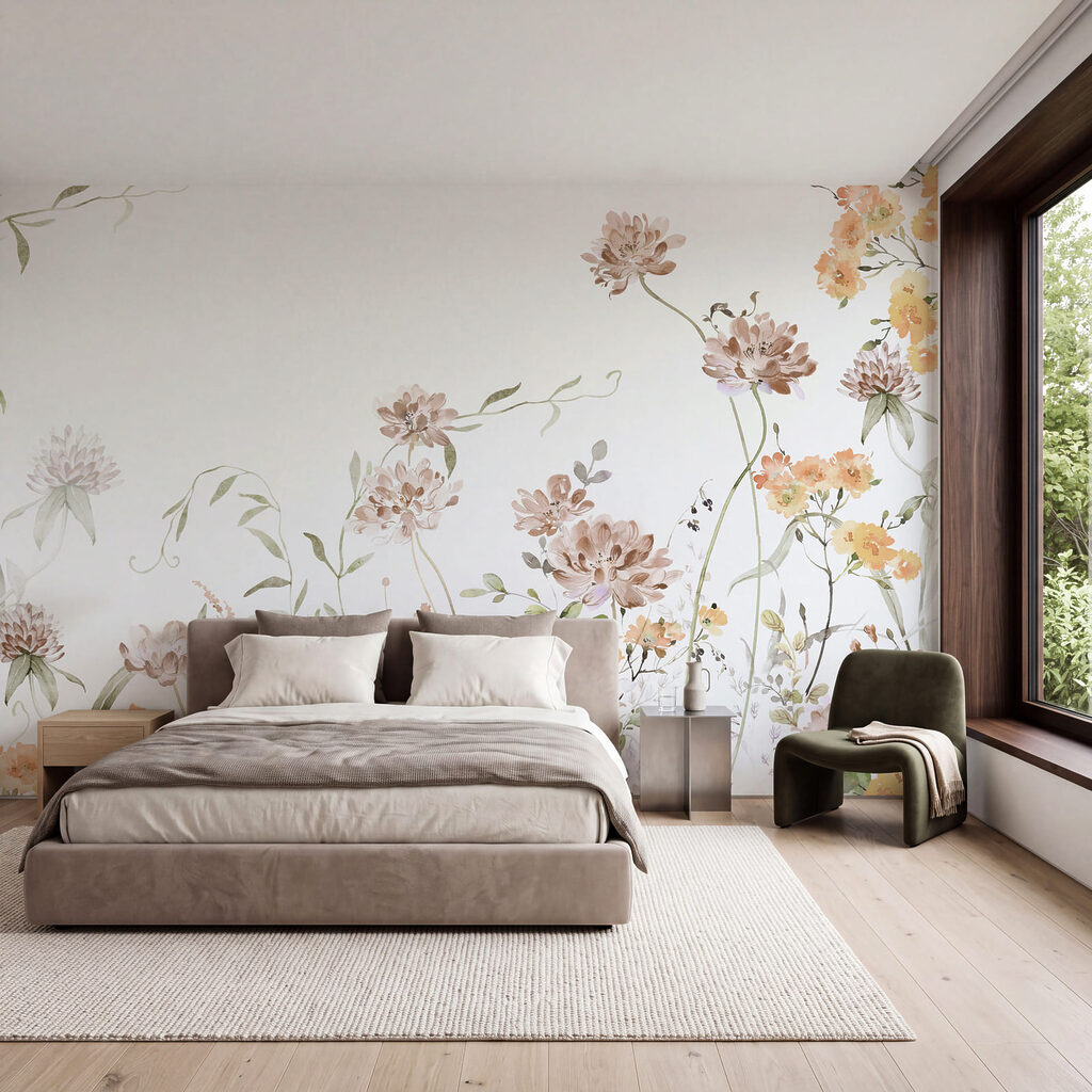 Flores na orla inferior — interior 1