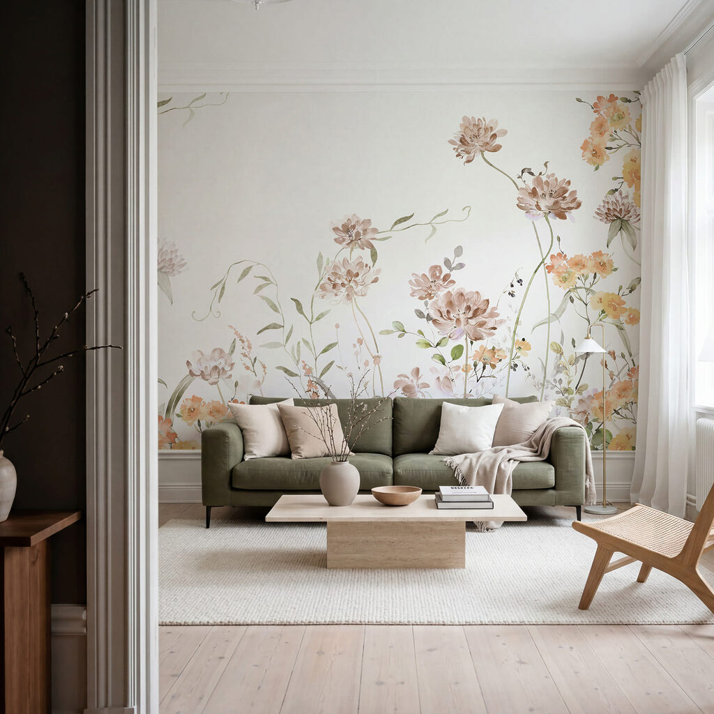 Flores na orla inferior — interior 2
