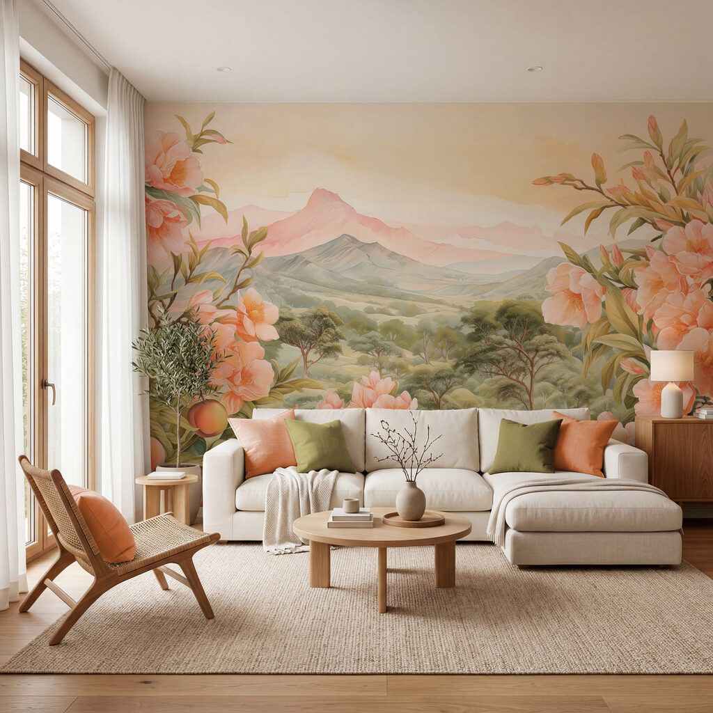 Vale verde entre flores — interior 2