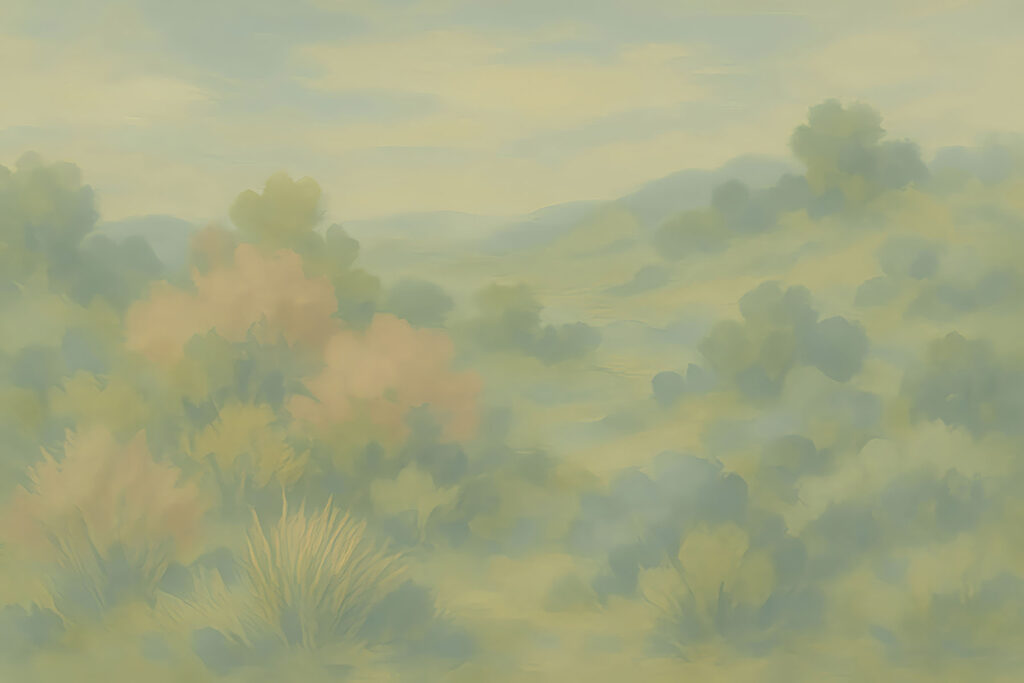 Vale verde em pastel — design completo