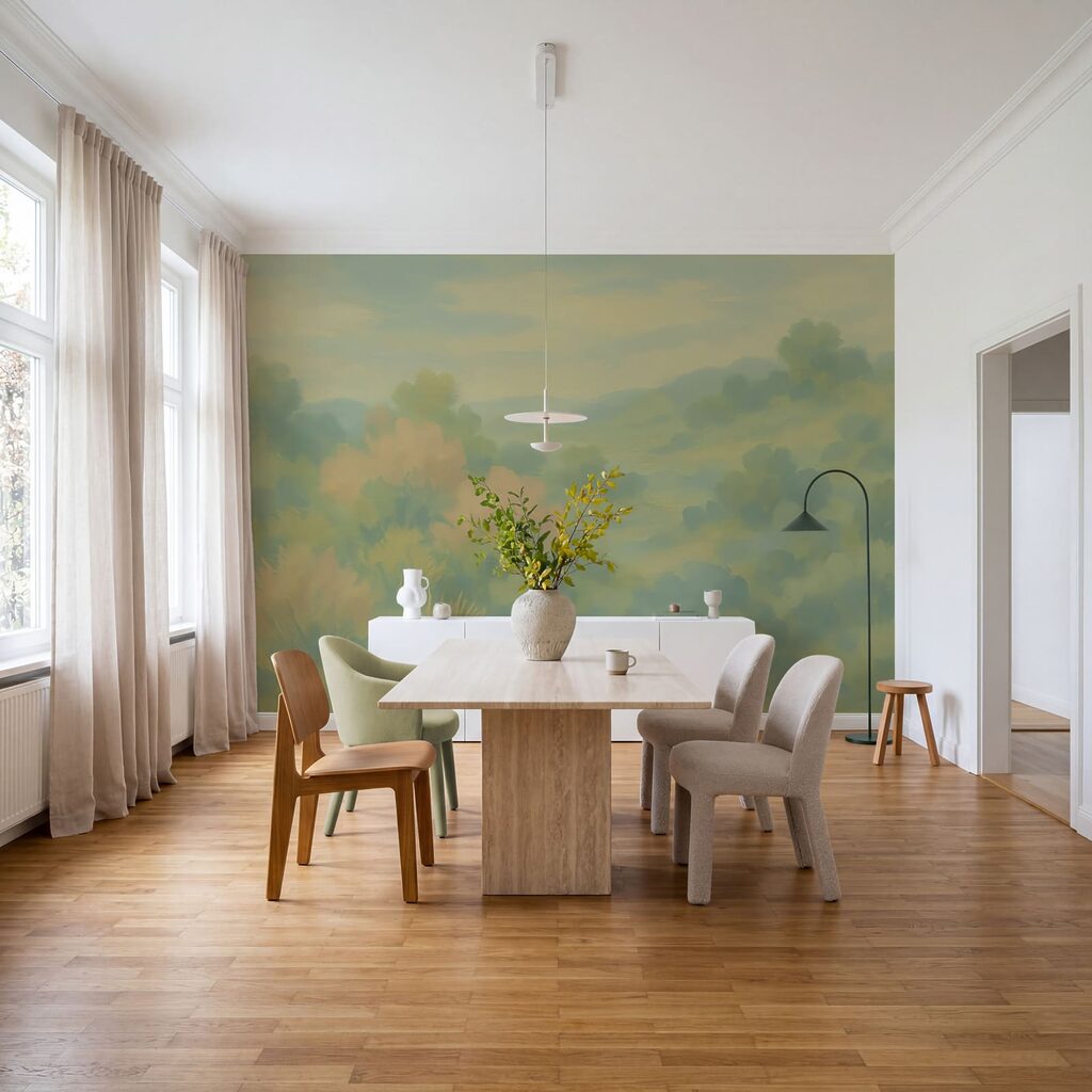Vale verde em pastel — interior 2