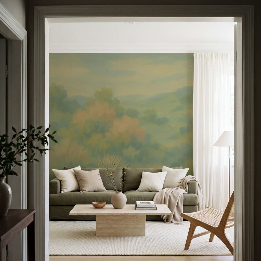 Vale verde em pastel — interior 3