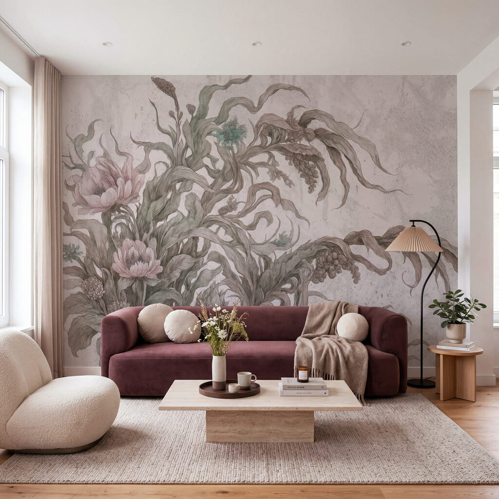 Plantas e flores elegantes — interior 2