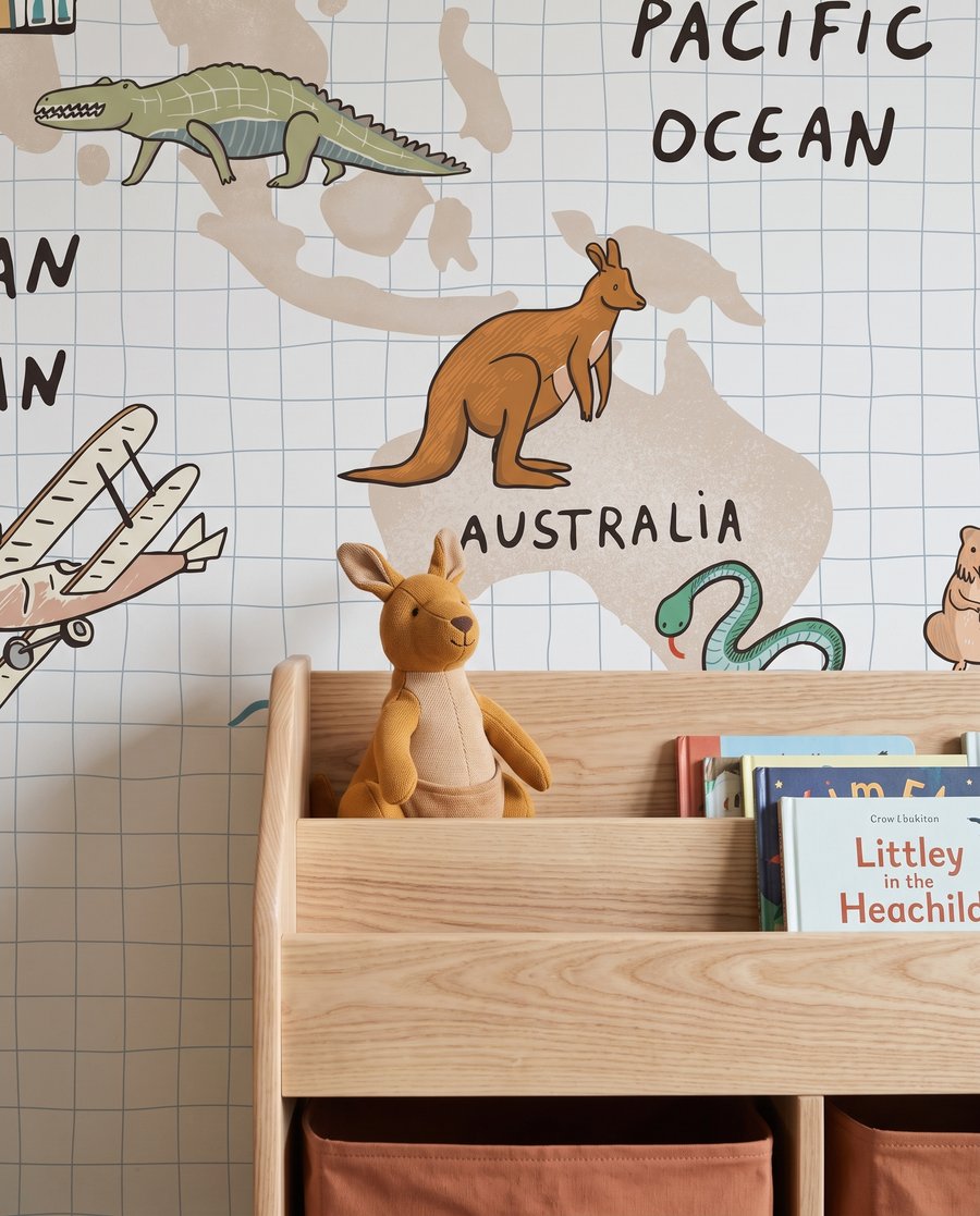 Mapa com animais — interior 4