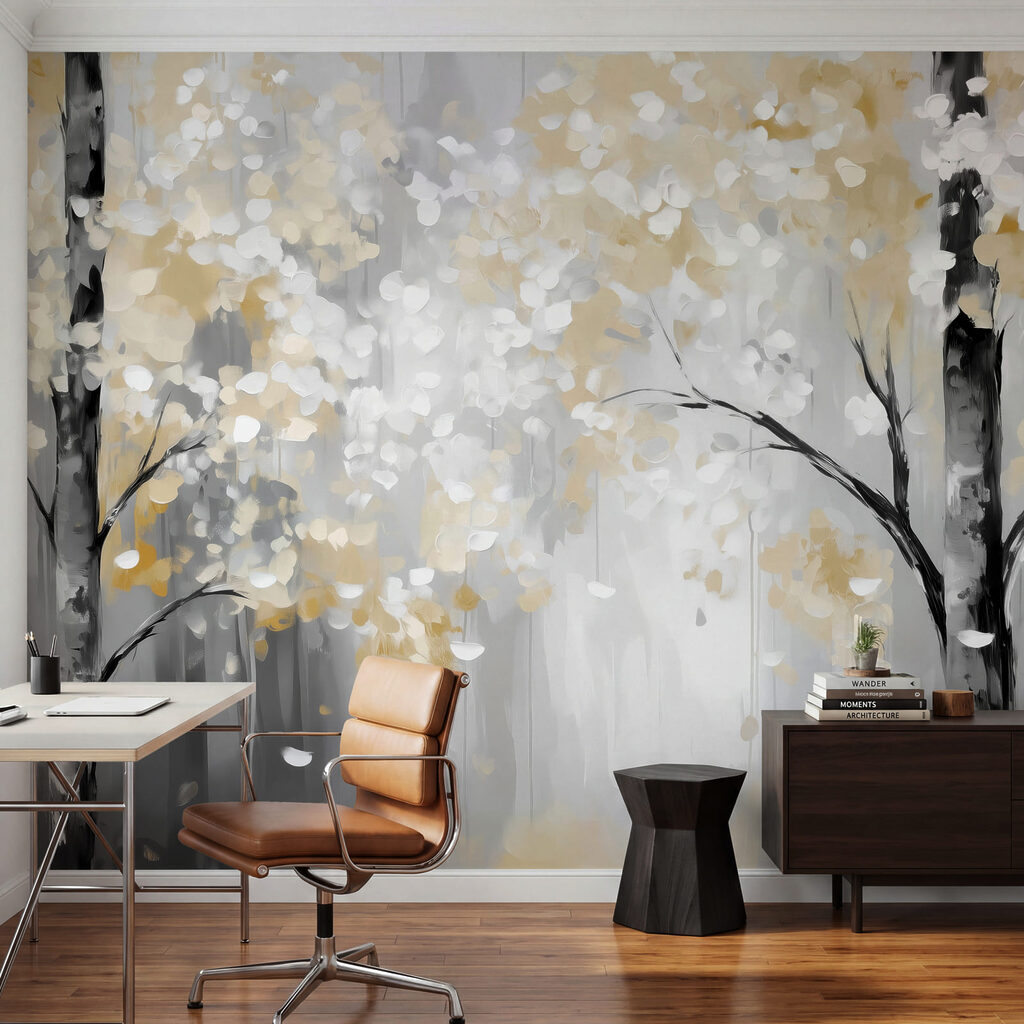 Luz no bosque dourado — interior 3