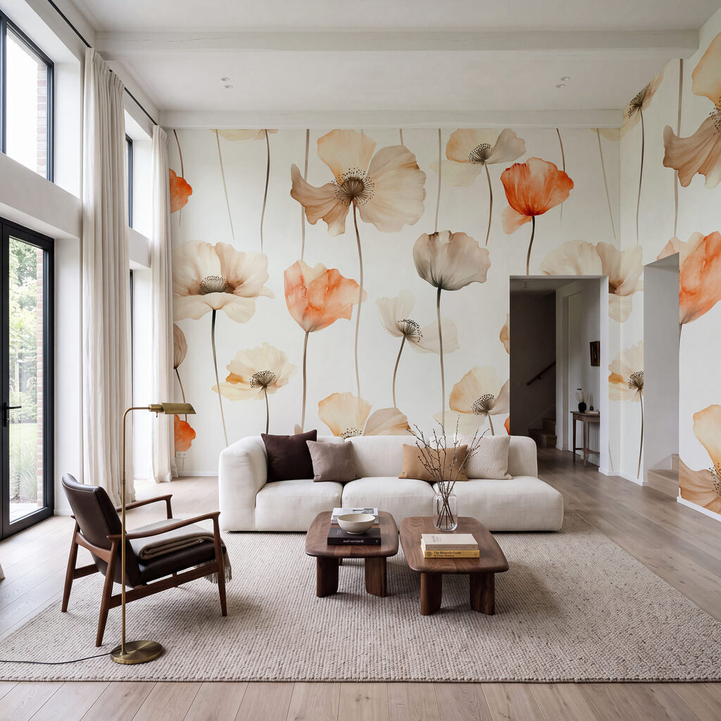 Flores em hastes esguias — interior 2