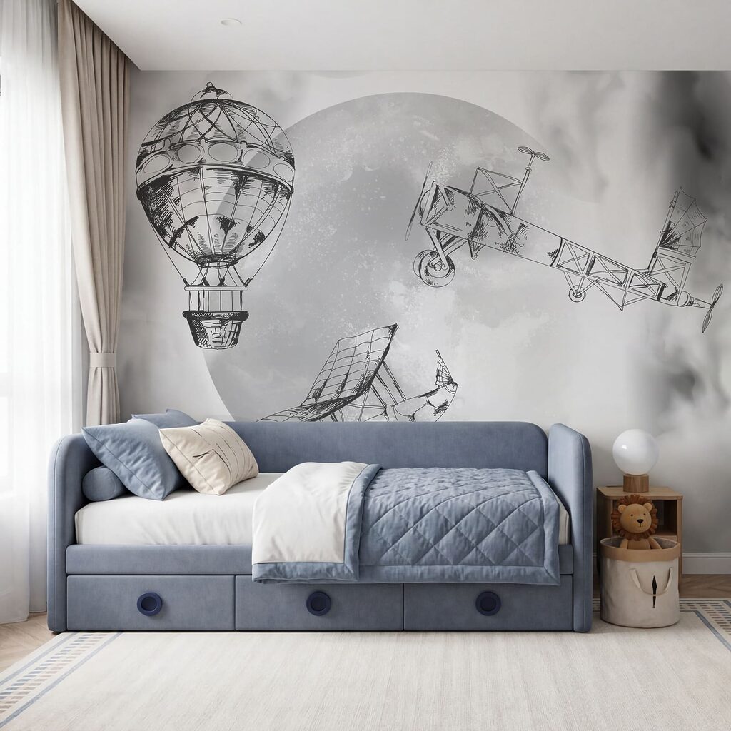 Voar junto à lua — interior 2