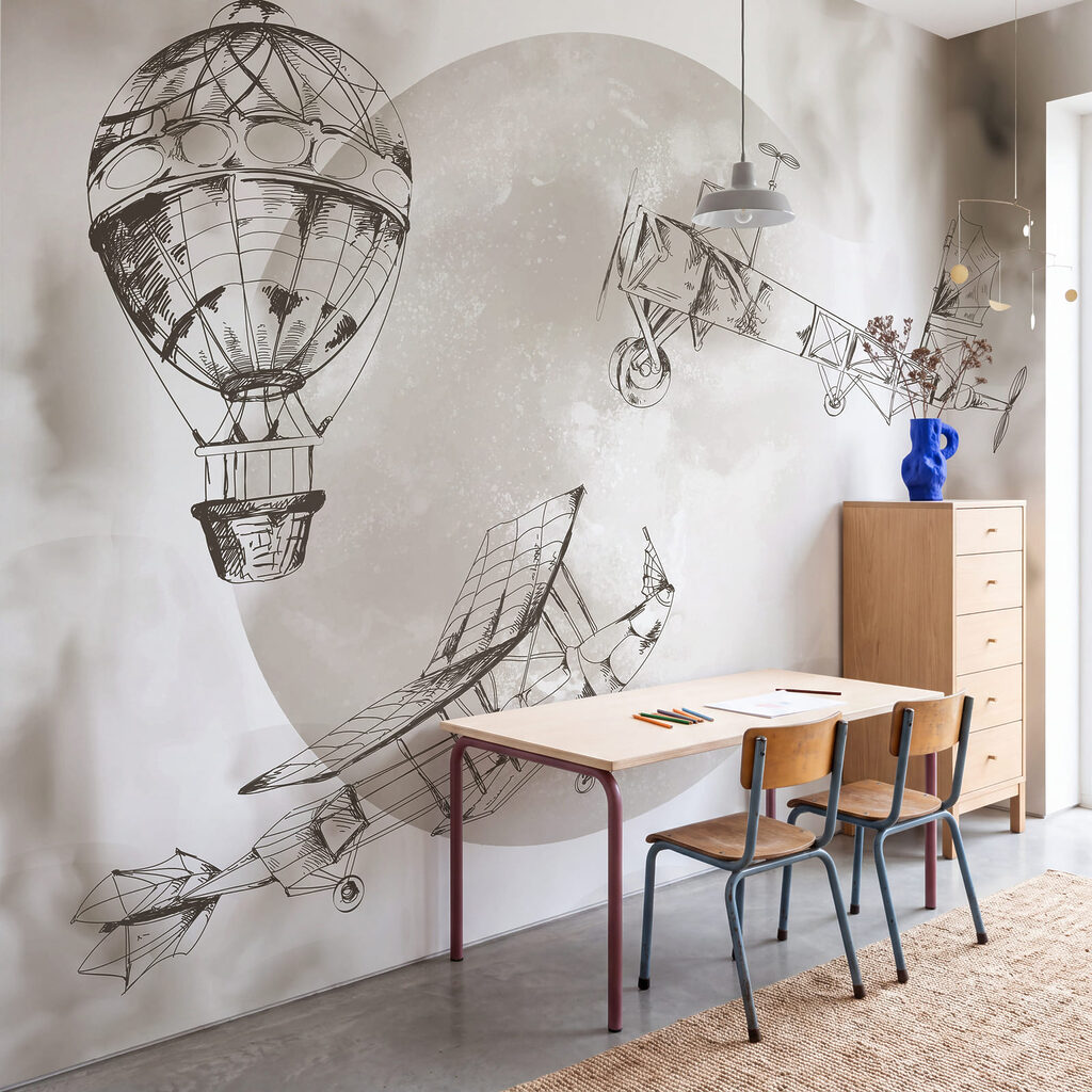 Voar junto à lua — interior 2