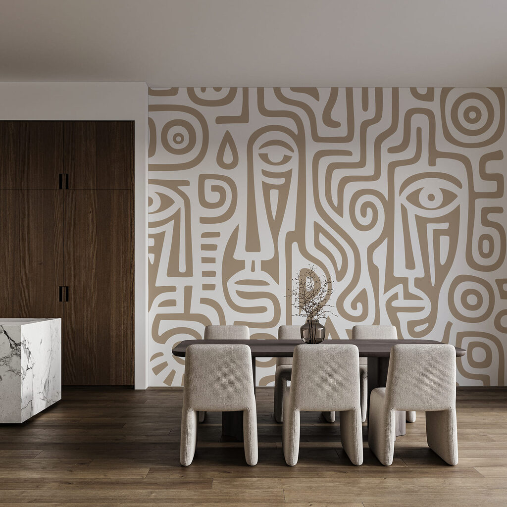 Rostos entre linhas — interior 2