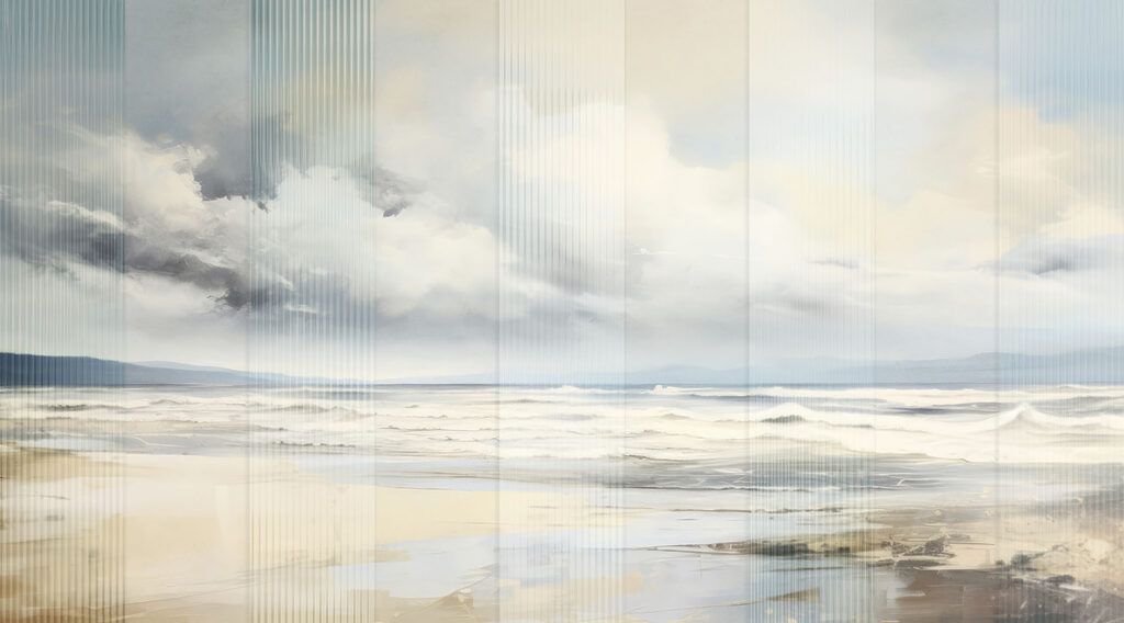 Mar atrás de linhas — design completo