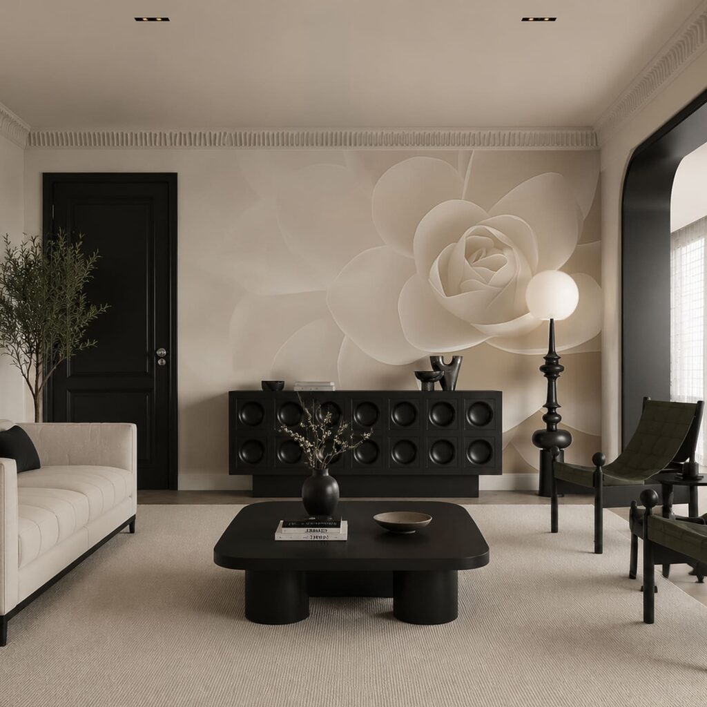 Rosa de pétalas largas — interior 3