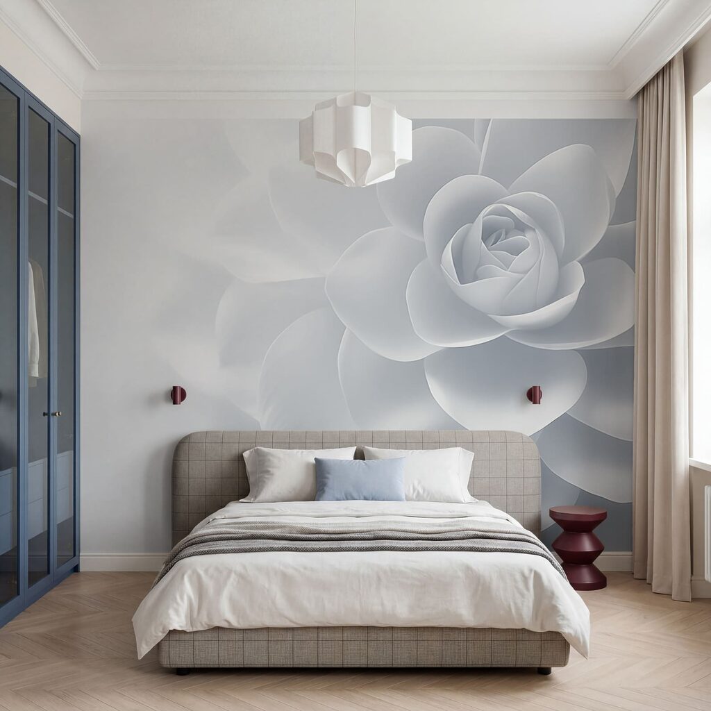Rosa de pétalas largas — interior 1