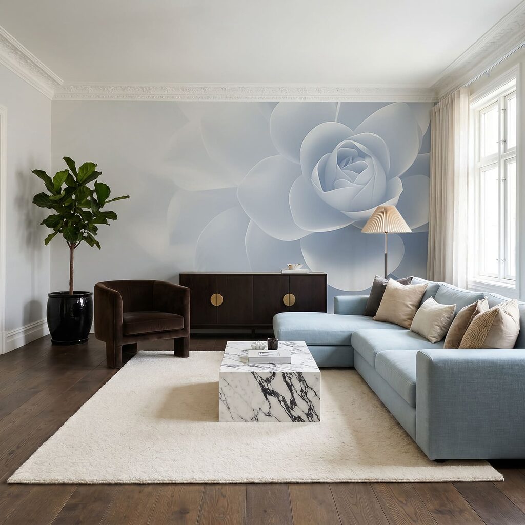 Rosa de pétalas largas — interior 2