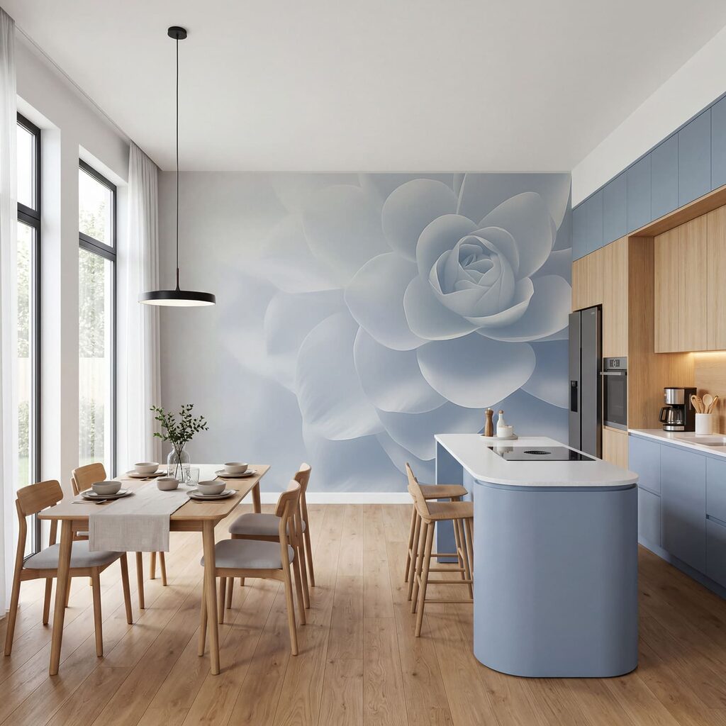 Rosa de pétalas largas — interior 3