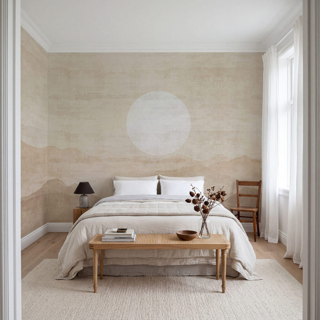Sol branco sobre montanhas — interior 2