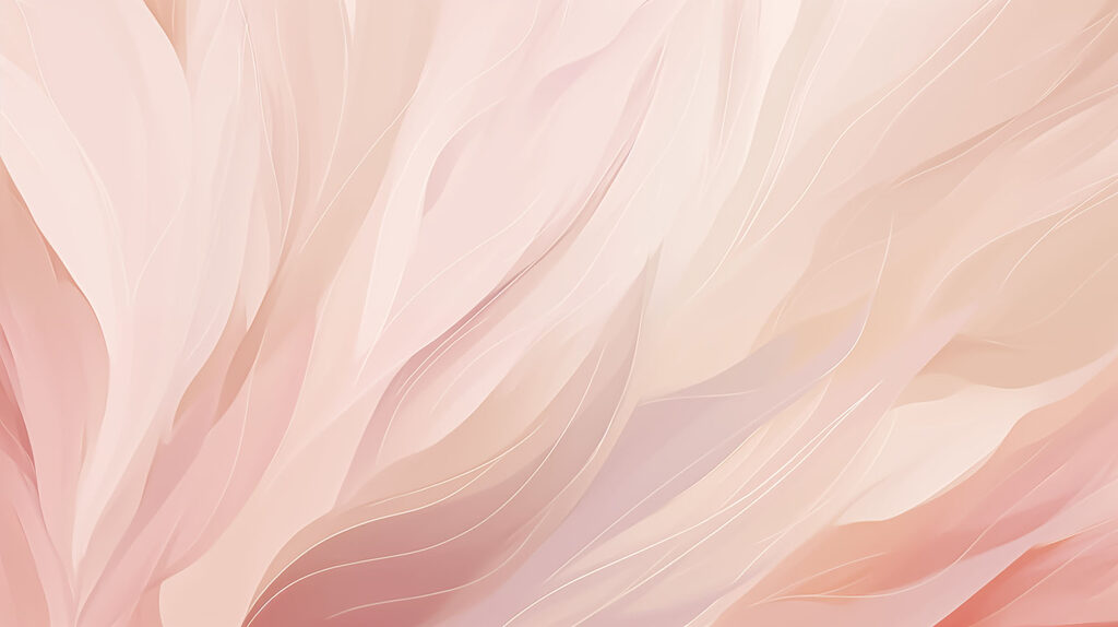 Traços cor-de-rosa como penas — design completo