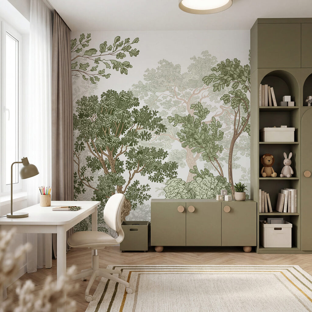 Jardim em linhas finas — interior 3