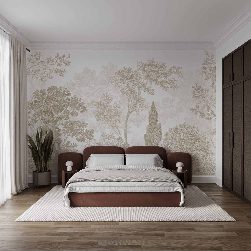 Jardim em linhas finas — interior 2
