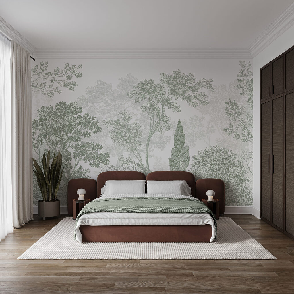 Jardim em linhas finas — interior 2