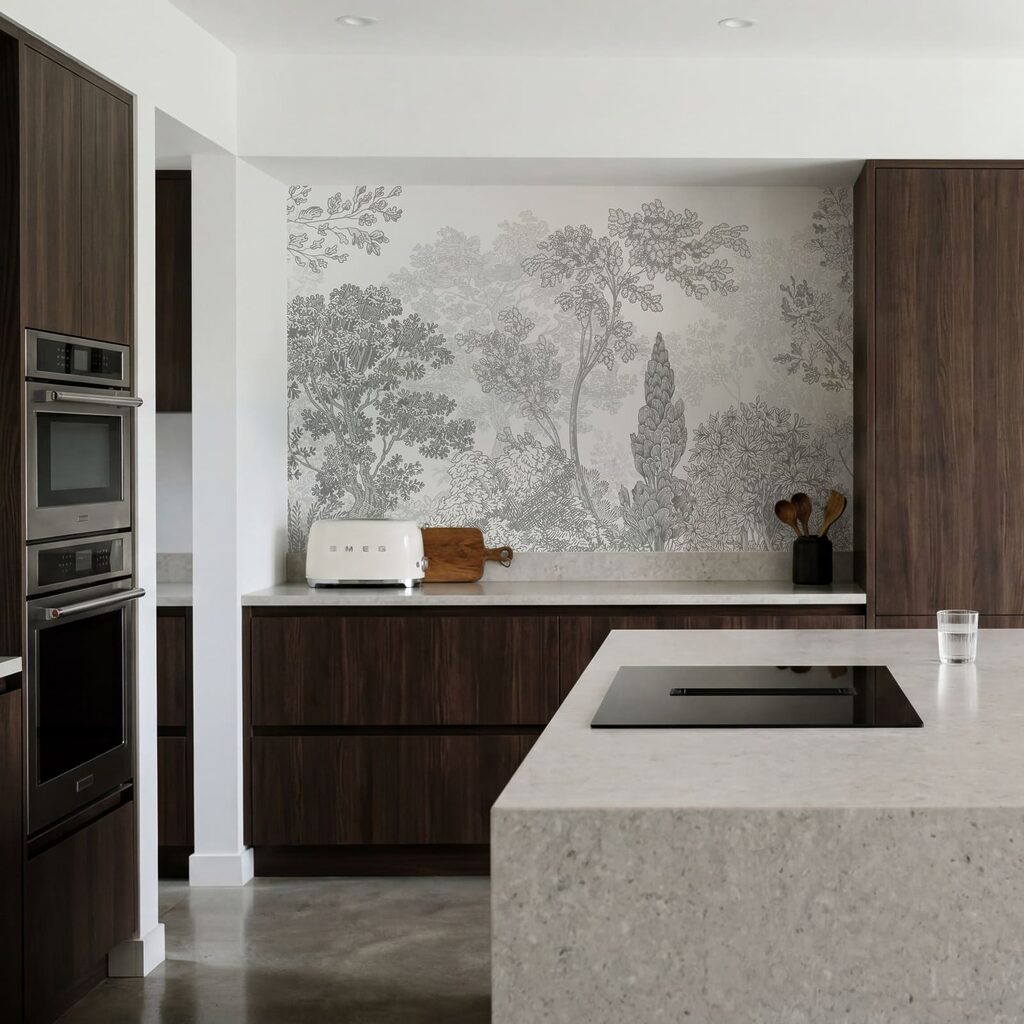 Jardim em linhas finas — interior 3