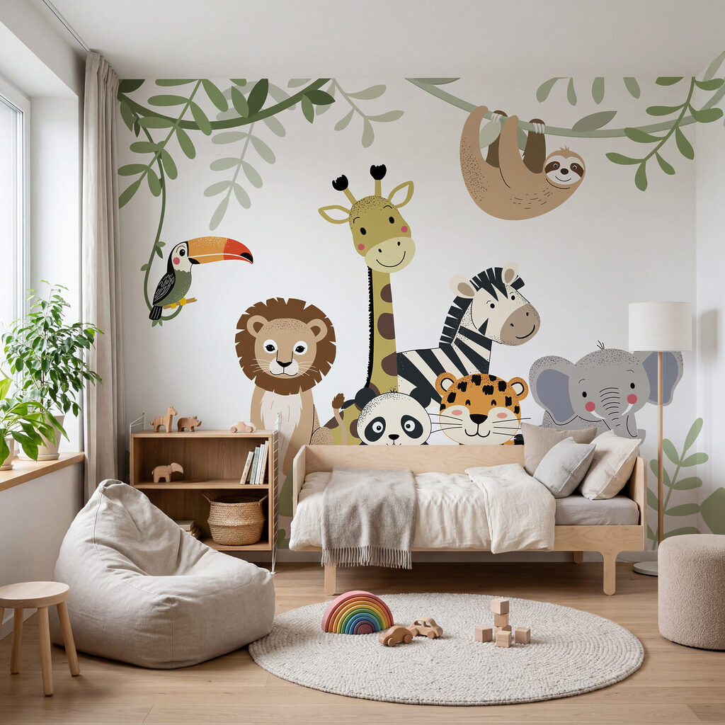 Pequenos animais da selva — interior 2