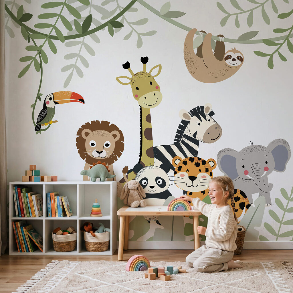 Pequenos animais da selva — interior 3