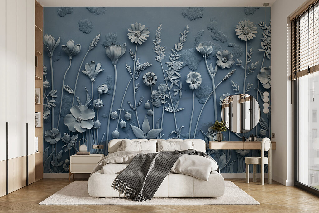 Flores com sombras suaves — interior 1