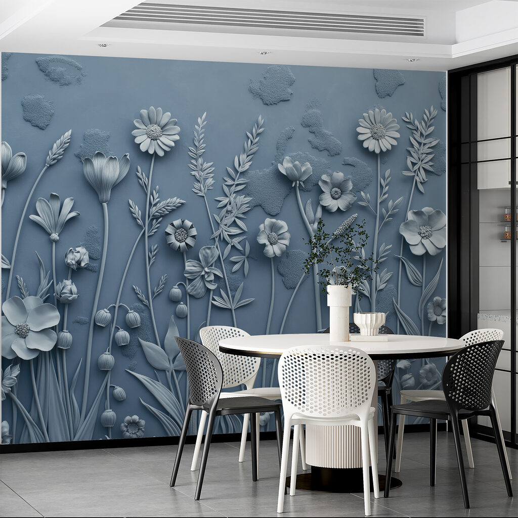 Flores com sombras suaves — interior 3