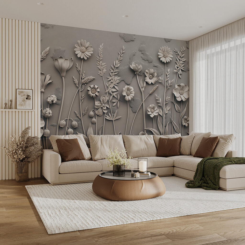 Flores com sombras suaves — interior 3
