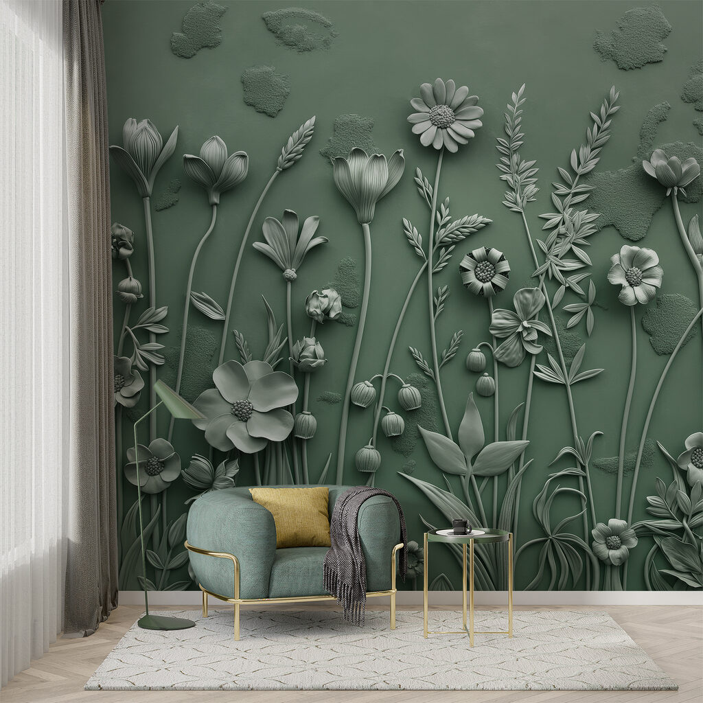 Flores com sombras suaves — interior 2
