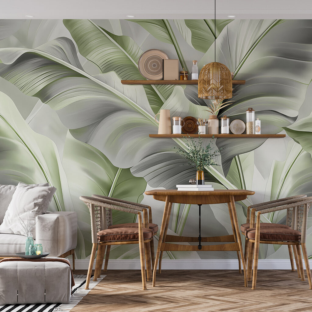 Folhas com dobras profundas — interior 2