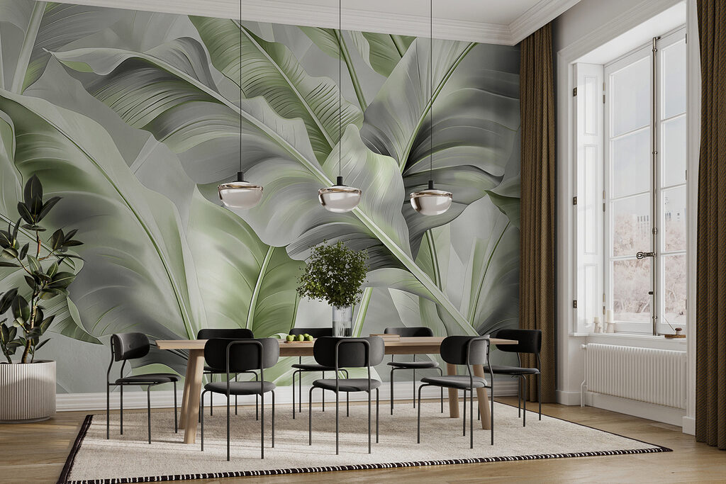 Folhas com dobras profundas — interior 3
