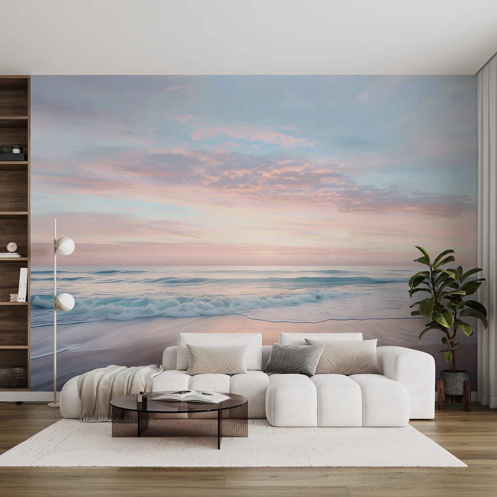 Entardecer na praia — interior 3