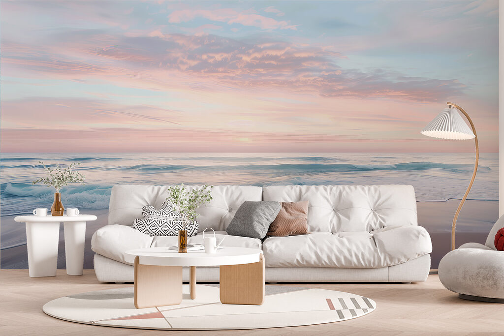 Entardecer na praia — interior 1