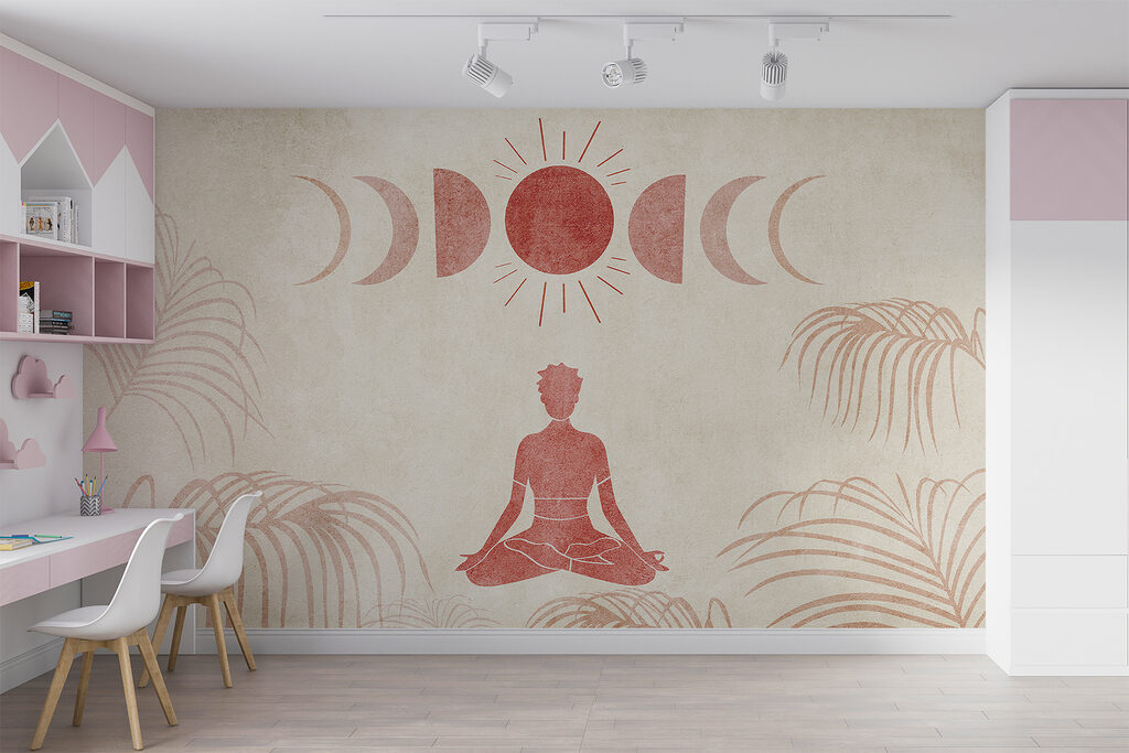 Meditação sob a lua — interior 2