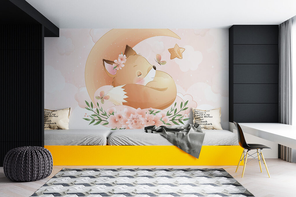 Raposinha junto à lua — interior 1