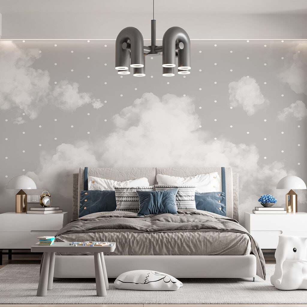 Nuvens e pequenas estrelas — interior 2