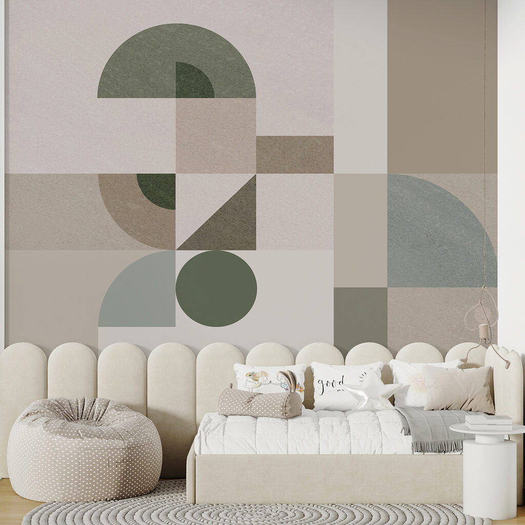 Curvas verdes sobre areia — interior 5